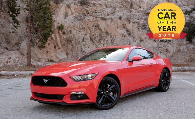 2015 autoguide com car of the year nominee ford mustang