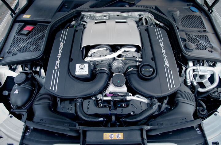 2015 Mercedes-Benz C63 AMG S engine