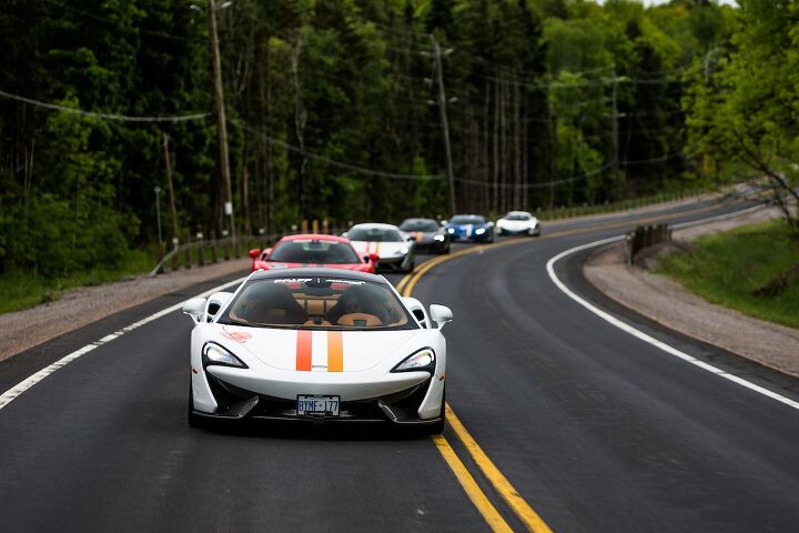 we take 3 sexy cars on a raucous road trip to the canadian grand prix