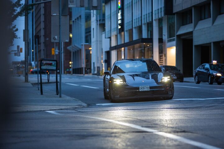 2020 Porsche Taycan 4S.  Porsche Canada / Jordan Lenssen