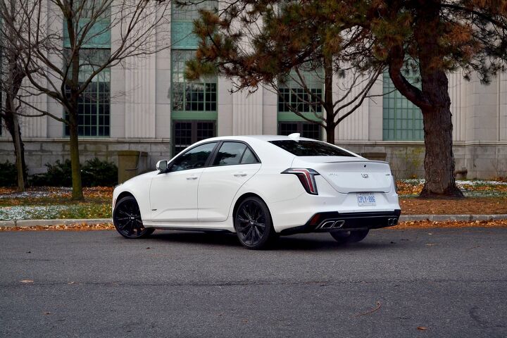 2020 cadillac ct4 v review softer but still single minded