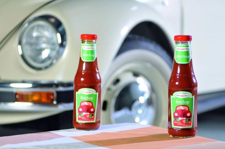 Saucy: Volkswagen Debuts Limited-Edition Ketchup at Techno Classica 2010