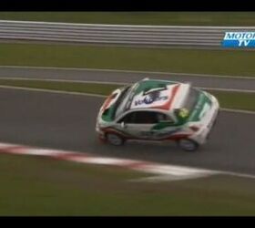 Fiat 500 Abarth Race Car Gets Up on Two Wheels [Video]