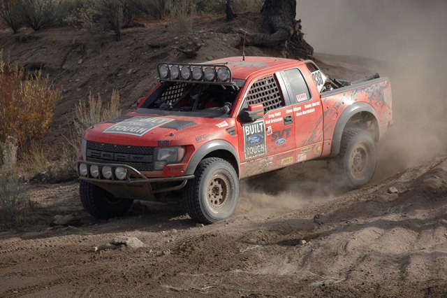 ENSENADA, MEXICO, Nov. 25, 2008 – The Ford F-150 SVT Raptor R race truck, based on the production version of the upcoming 2010 F-150 SVT Raptor, survived the grueling 41st Tecate SCORE Baja 1000, finishing the 631 mile race in 25:28:10.