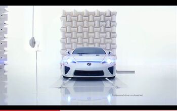 Lexus LFA Exhaust Note Shatters Champagne Glass in New "Perfect Pitch" Video