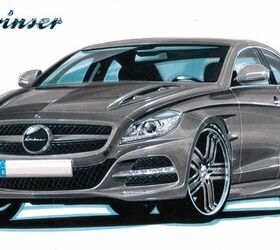 Next-Gen Mercedes CLS Previewed in Lorinser Sketch?