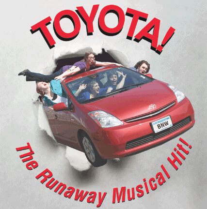 toyota the run away musical hit will have you laughing out of control