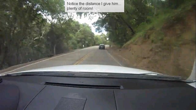 bmw 335i and mazdaspeed 3 get into it on northern california road bad words