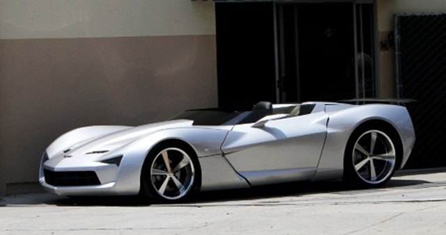 Corvette Stingray Speedster Concept Spotted In California