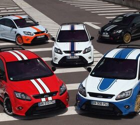 2010 ford focus rs le mans classic editions because a regular rs isn t ostentatious