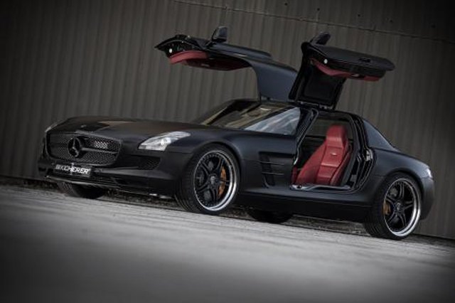 kicherer makes their own mercedes benz sls black edition