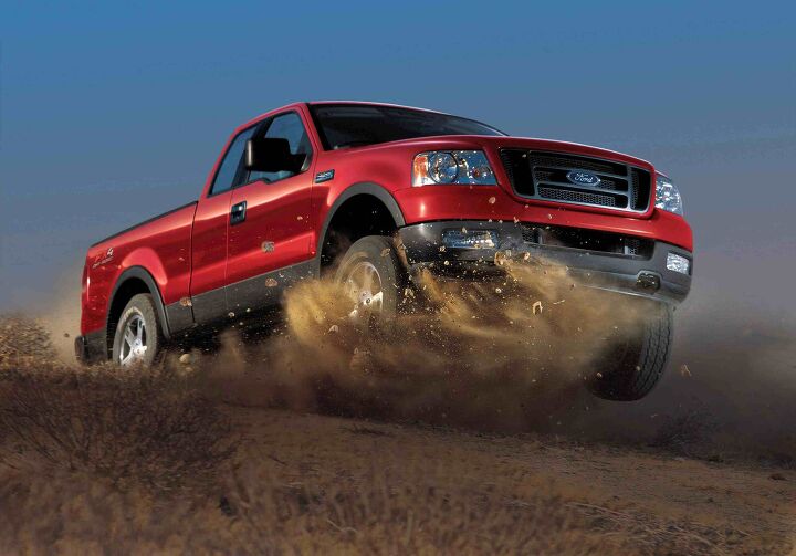 2005 Ford F-150: The new F-150 has won more than 40 awards to date. (06/09/2005)