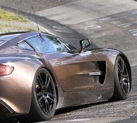 Aston Martin One-77 Spied Testing at the Nurburgring