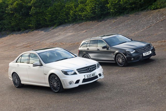 mercedes benz c63 amg dr520 gets more power played out paint scheme
