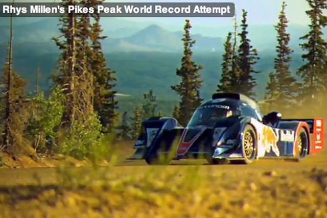 rhys millen s pikes peak record attempt documented in stunning new video