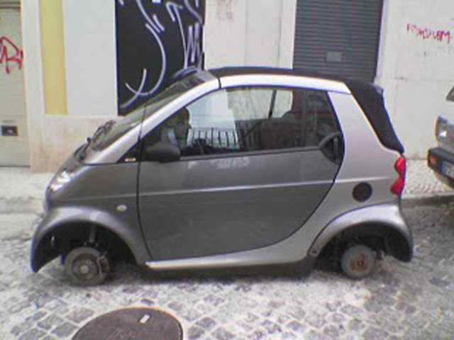 car thieves targeting smart cars arrested in portugal