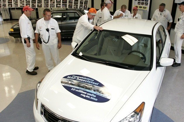 honda s marysville ohio plant builds 10 millionth car