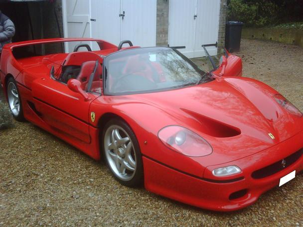 ferrari f50 belonging to the sultan of brunei for sale