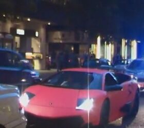 Pink Lamborghini Murcielago LP670 SV Impounded in London [video]