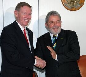BrasAlia – Presidente Lula recebe em audiAncia o presidente Mundial da Ford Motor Company, Alan Mulally, no CC/BB