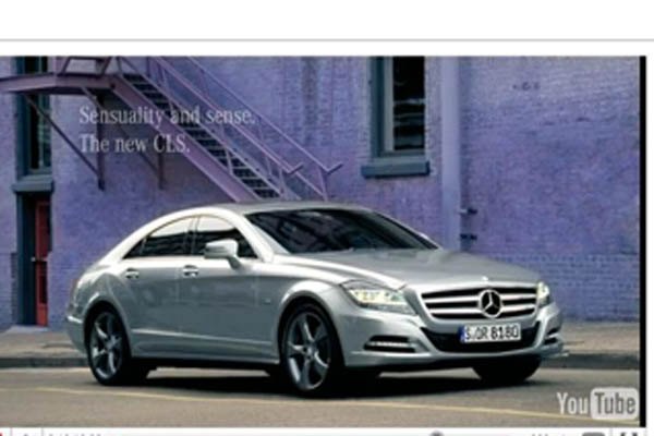 new mercedes benz cls ad is for the children