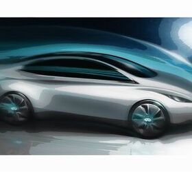 Infiniti Electric Car Teased in New Design Sketch; For Sale in 2013