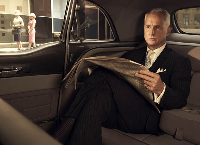 mad men s roger sterling new front man for lincoln video