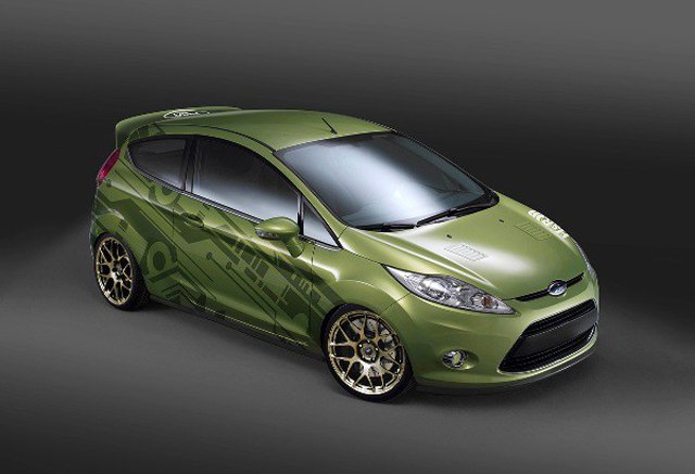 eight ford fiestas to take center stage at sema including one 350 hp version