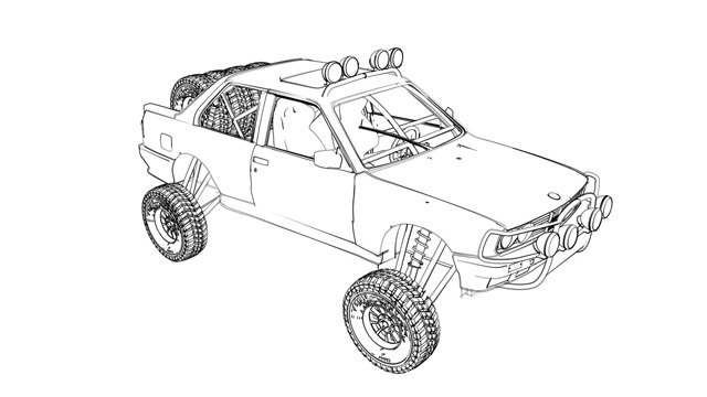 bill caswell to convert bmw e30 into baja racer