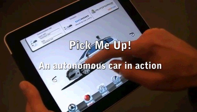 German University Students Develop Autonomous Car Controlled By IPad