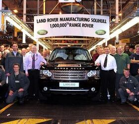 One Millionth Ranger Rover Donated to Charity