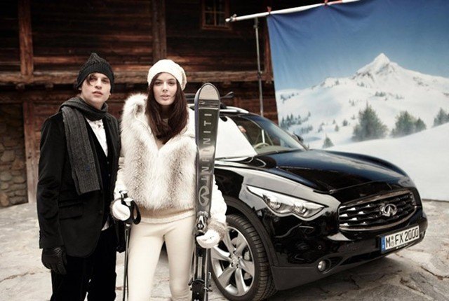 infiniti and volant team up for limited edition ski pack