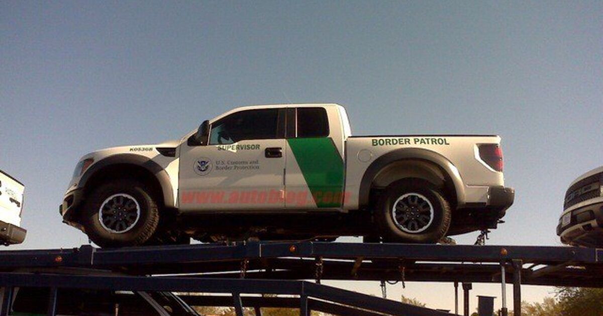 U.S. Border Patrol Special Orders a Fleet of Ford F-150 Raptors ...