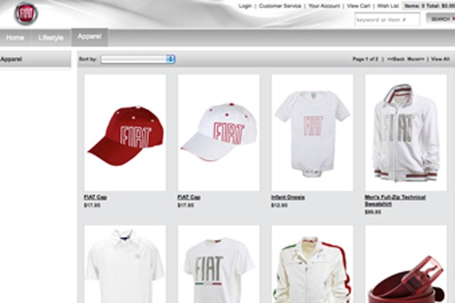 Fiat USA Opens Online Store for All Your Guido Needs
