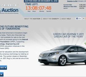 Chevy Volt Online Auction Hits $180,000 in First 24 Hours