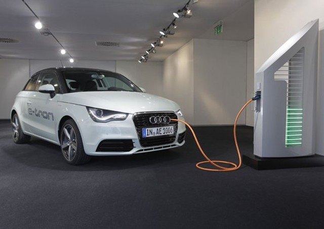 audi plant uses solar power to charge electric cars