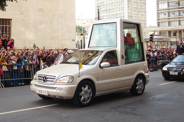 Vatican Looking To Buy a Solar-Powered Popemobile