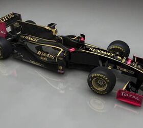 2010 Lotus Renault GP Announcement. Group Lotus unveils F1 plans with Renault. Photo: RenaultF1 ref: Release-side-final