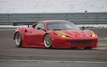 Ferrari 458 GT2 Race Car Spied Testing at Fiorano