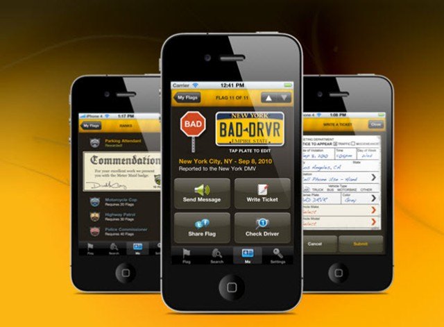 drivemecrazy app lets you report bad drivers to the dmv