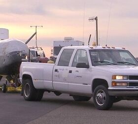 What's Best for Towing a Spacecraft? A 17-Year-Old Chevy Pickup