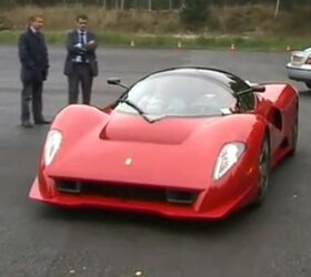 Ferrari P4/5 High Speed Testing in France [Video]