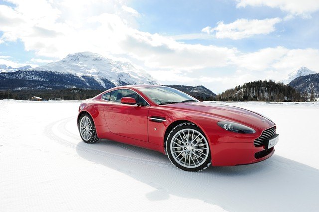 aston martin on ice lets you take a cool ride for a spin