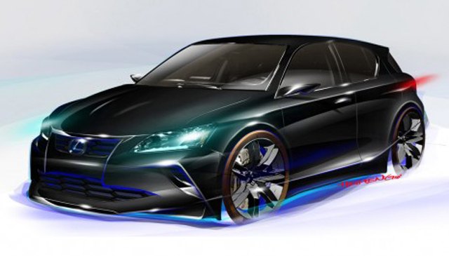 lexus project ct concept by five axis teased ahead of chicago auto show debut