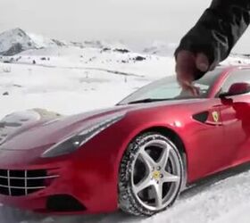 Ferrari FF Spied Testing AWD on Snow Covered Roads [Video]