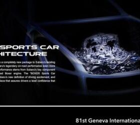 Subaru 'Boxer Sports Car Architecture' Teased Ahead of Geneva Debut