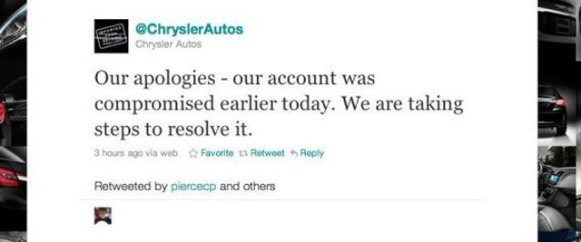 Chrysler Cans Social Media Agency After Infamous F-Bomb Tweet