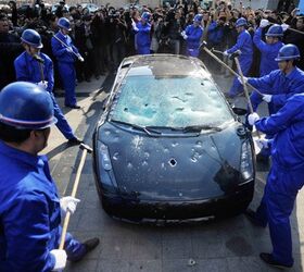 Lamborghini Owner Has Car Destroyed to Protest Dealer Service [Video]