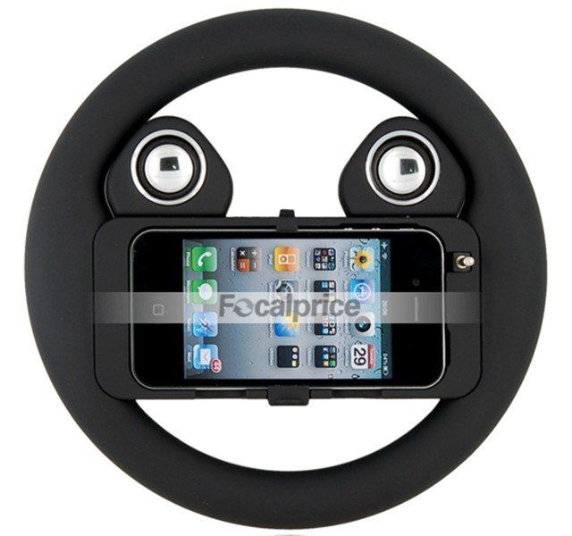iphone 4 steering wheel takes your gaming experience up a notch