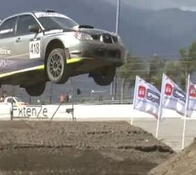 Subaru Crash Video: Jimmy Keeney Perfects End-Over at Global RallyCross Championship